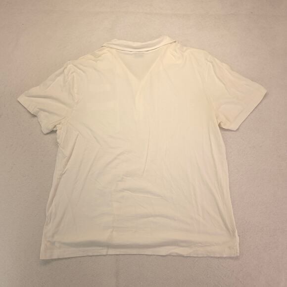 Polo by Ralph Lauren Custom Fit Collared Polo Shirt Mens Size XL White - Picture 9 of 9